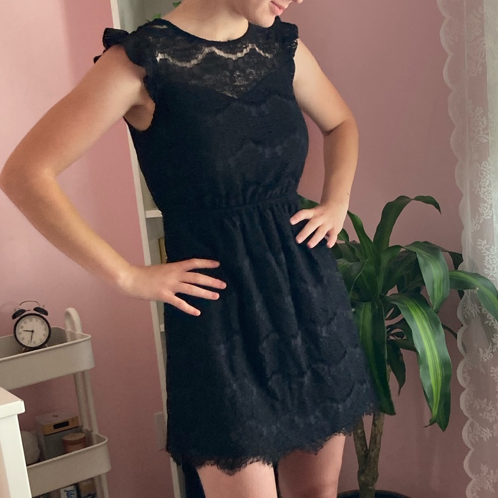 Beautiful Black Lace Dress size XS